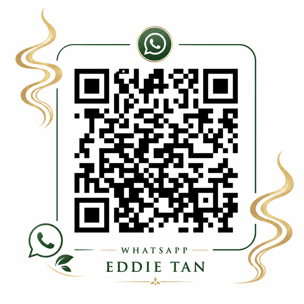 WhatsApp Eddie Tan QR code